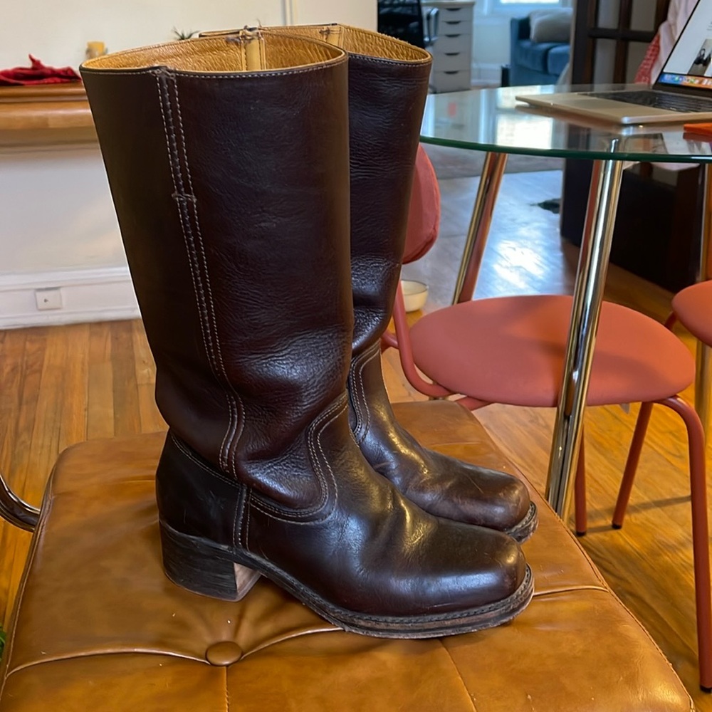 Vintage Frye Campus Boots